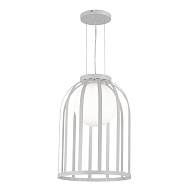 SL6129.503.01 Светильник подвесной ST-Luce Белый/Белый E27 1*60W НОРДИК 500_191_2948755